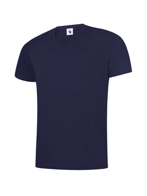 UC317 Classic V Neck T shirt - Navy