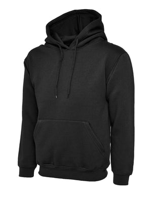 UC501 Premium Hooded Sweatshirt - Black