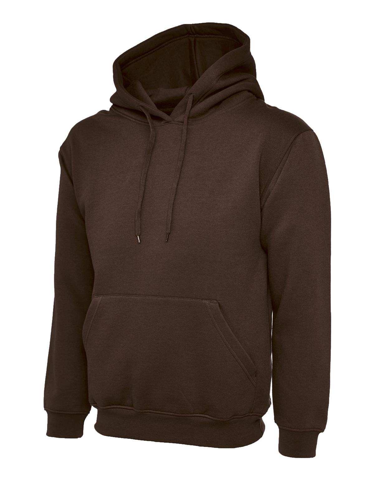 UC502 Classic Hooded Sweatshirt - Brown