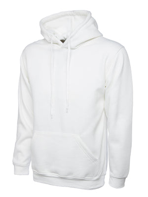 UC502 Classic Hooded Sweatshirt - White