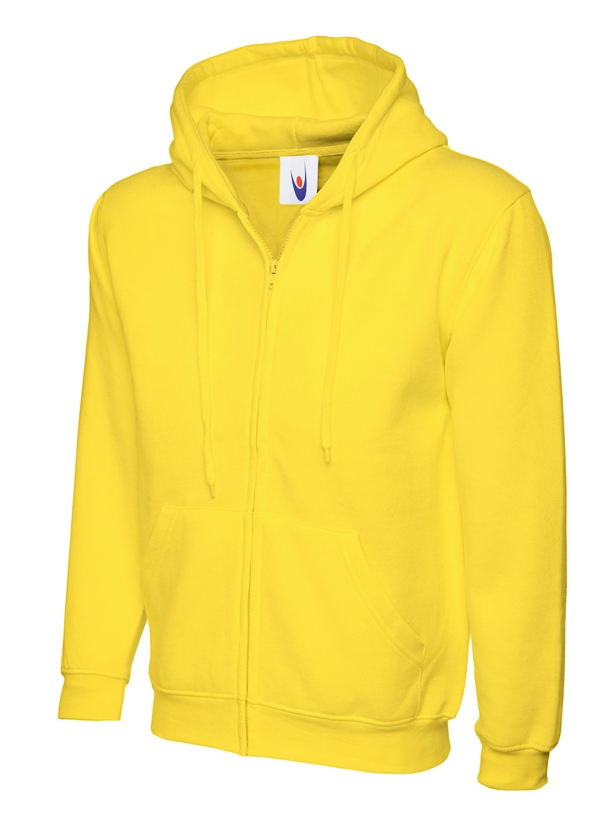 UC504 Classic Full Zip Hoodie -  Yellow