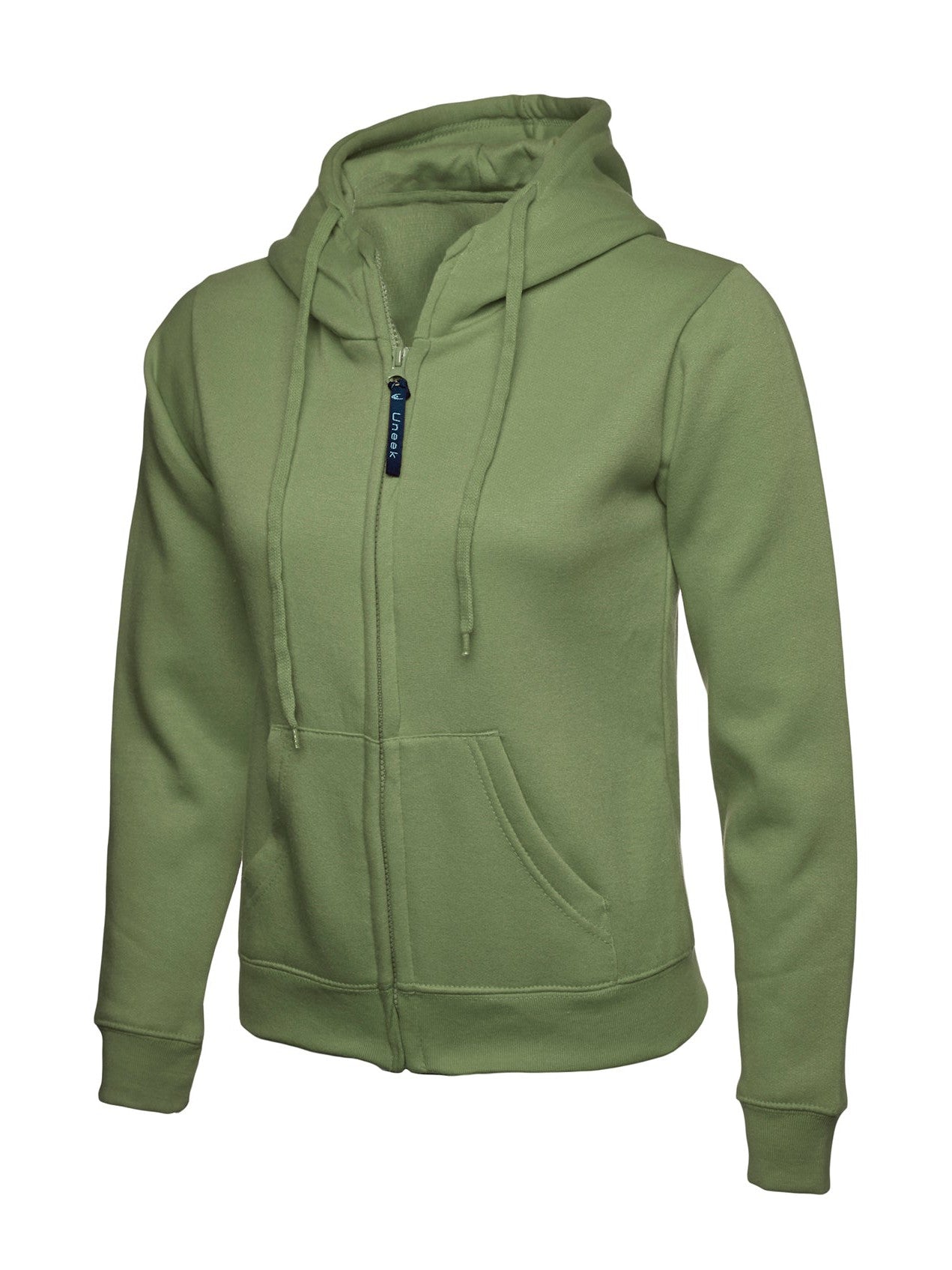 UC505 Ladies Classic Full Zip Hoodie - Olive