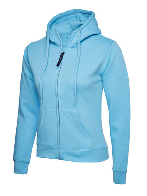 UC505 Ladies Classic Full Zip Hoodie - Sky