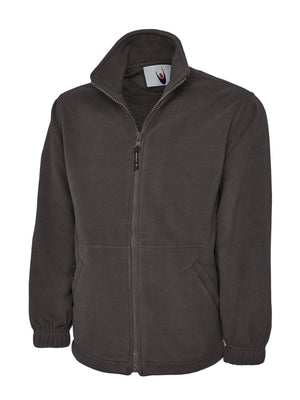 UC604 Classic Full Zip Micro Fleece Jacket - Charcoal