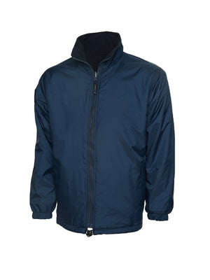 UC605 Premium Reversible Fleece Jacket - Navy