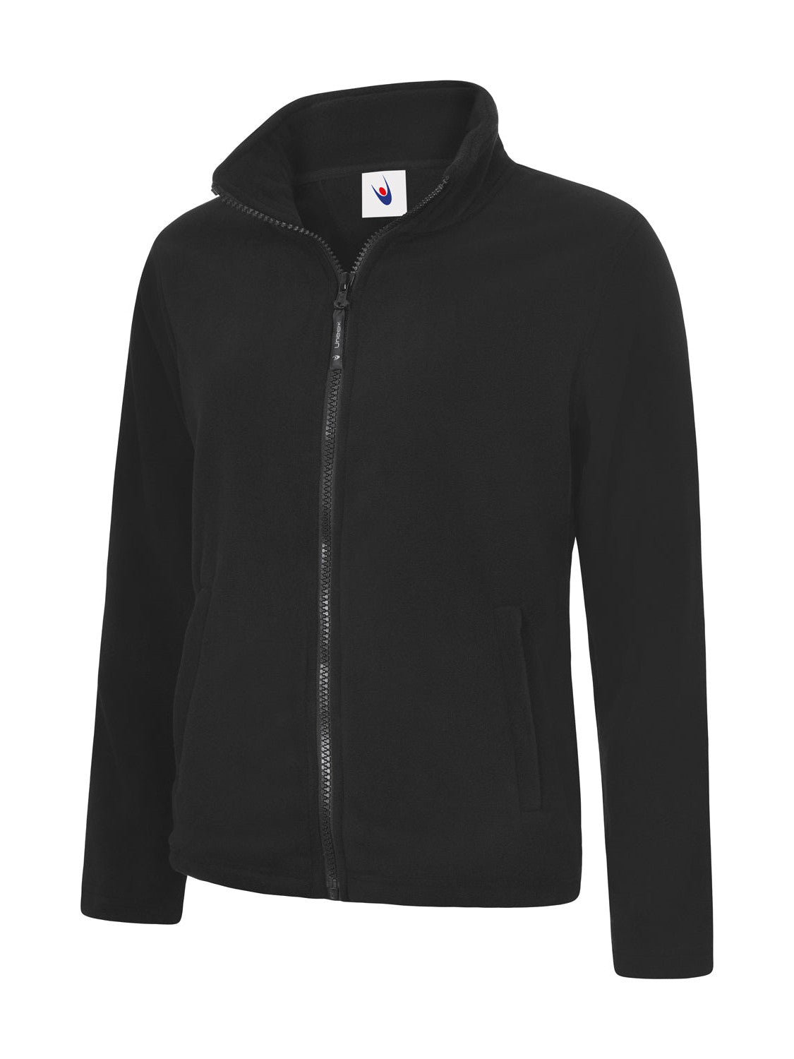 UC608 Ladies Classic Full Zip Fleece Jacket - Black