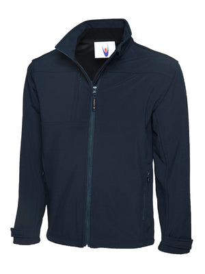 UC611 Premium Full Zip Soft Shell Jacket - Navy