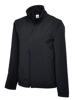 UC612 Classic Full Zip Soft Shell Jacket - Black