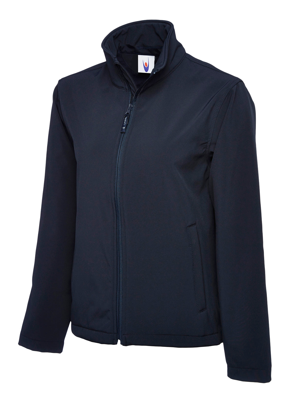 UC612 Classic Full Zip Soft Shell Jacket - Navy