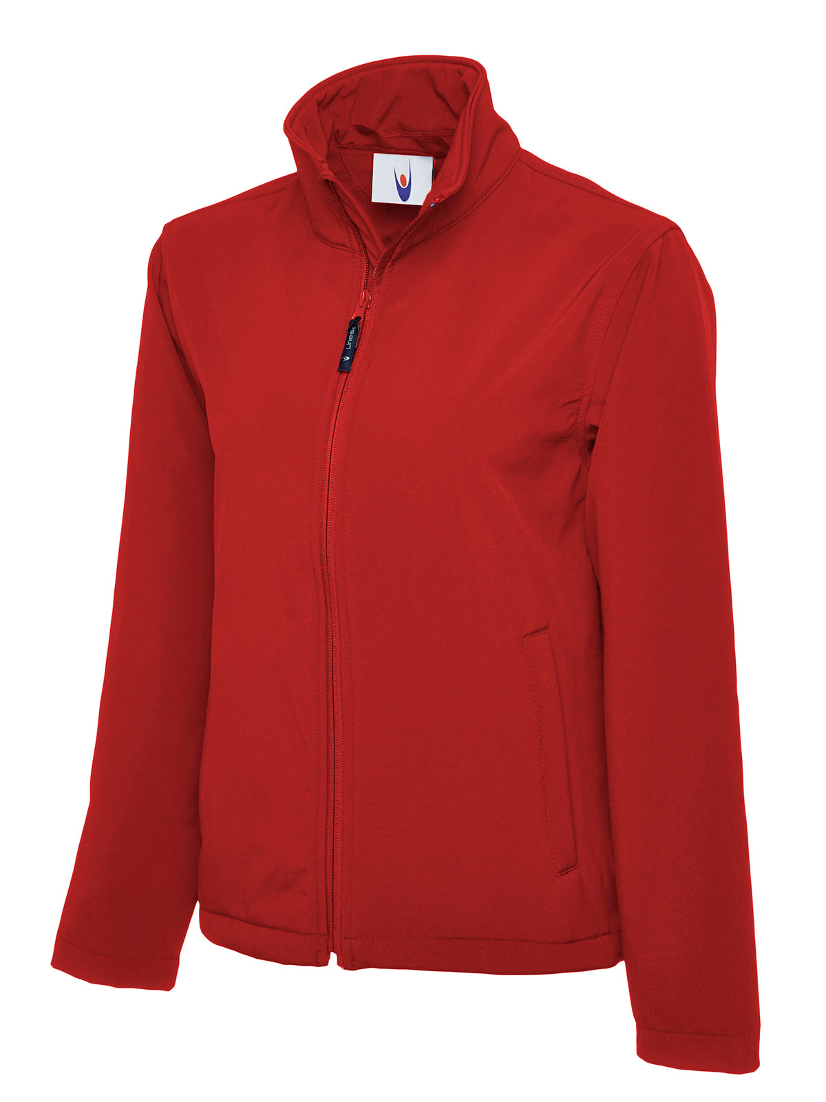 UC612 Classic Full Zip Soft Shell Jacket - Red