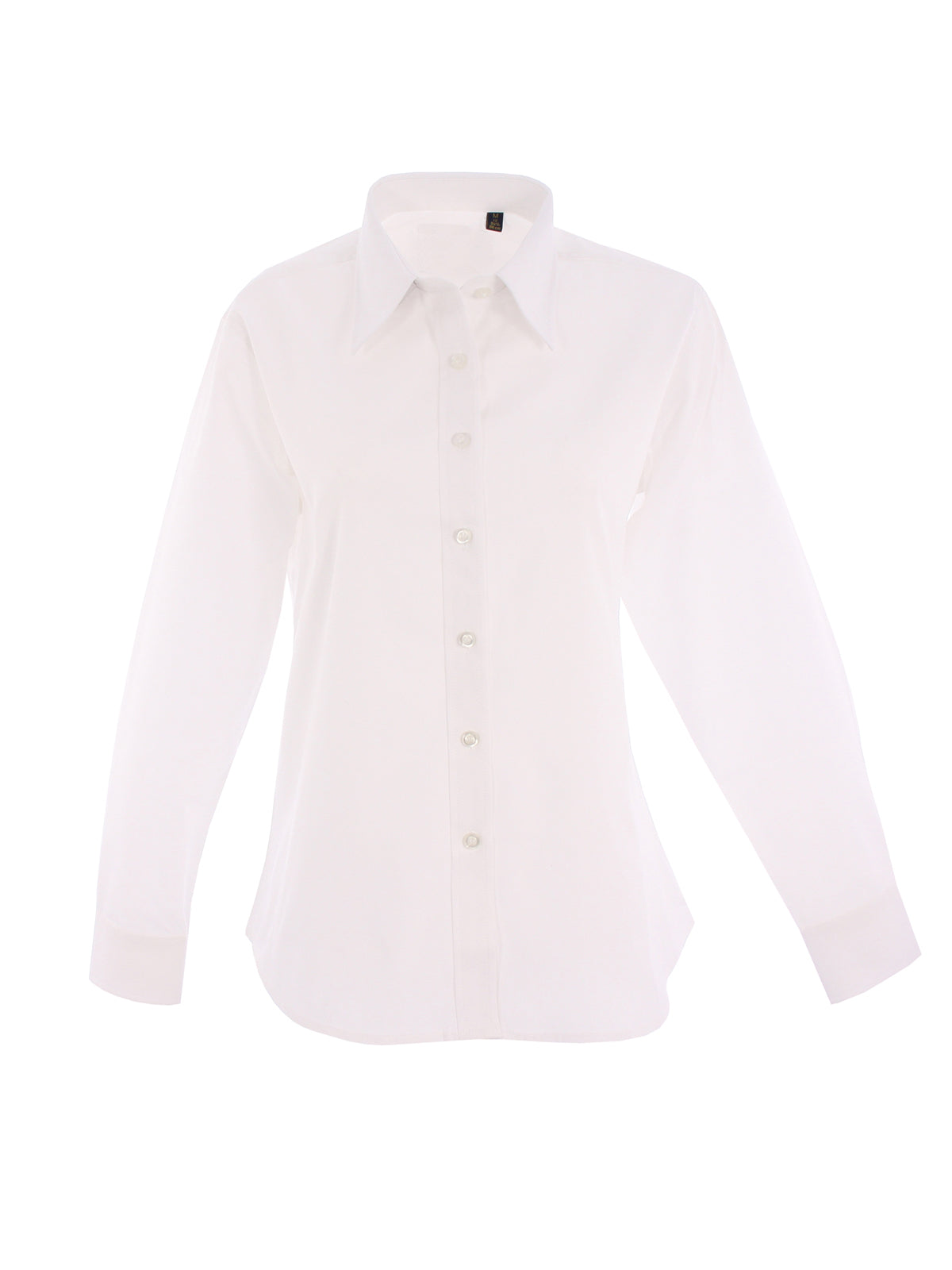 UC703 Ladies Pinpoint Oxford Full Sleeve Shirt - White