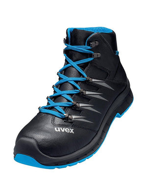 UV69342 Black/Blue Uvex 2 Trend Safety Boot