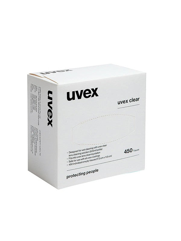 UV9971002 UVEX Cleaning Tissues 450/Box