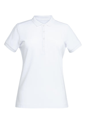 2372 Arlington Female S/S Polo Shirt - White