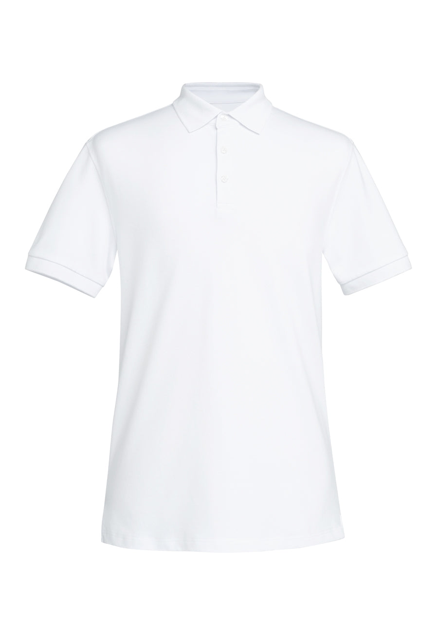 4223 Hampton Male S/S Polo Shirt - White