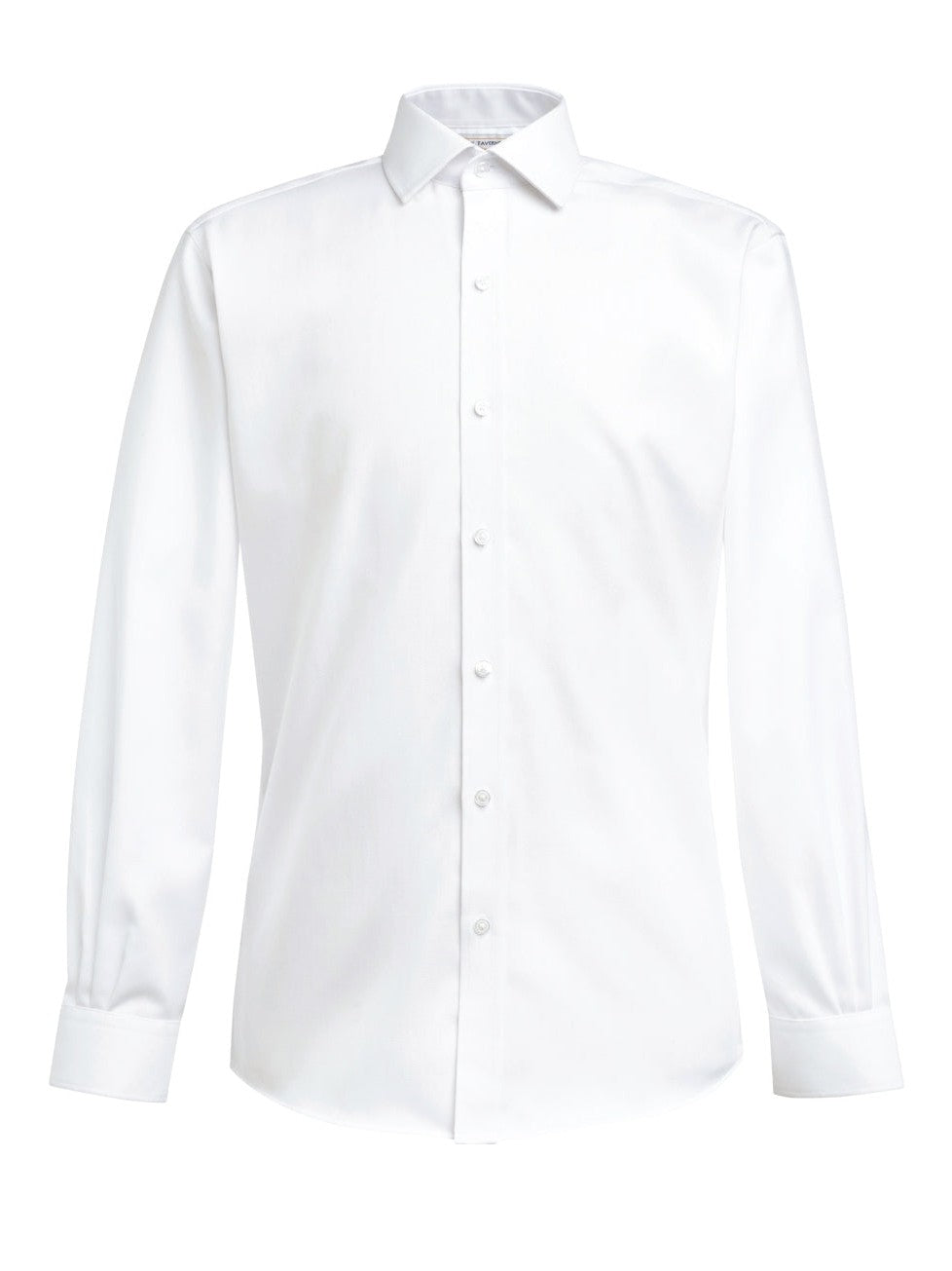 4435 Palermo Male Slim Fit Shirt - White